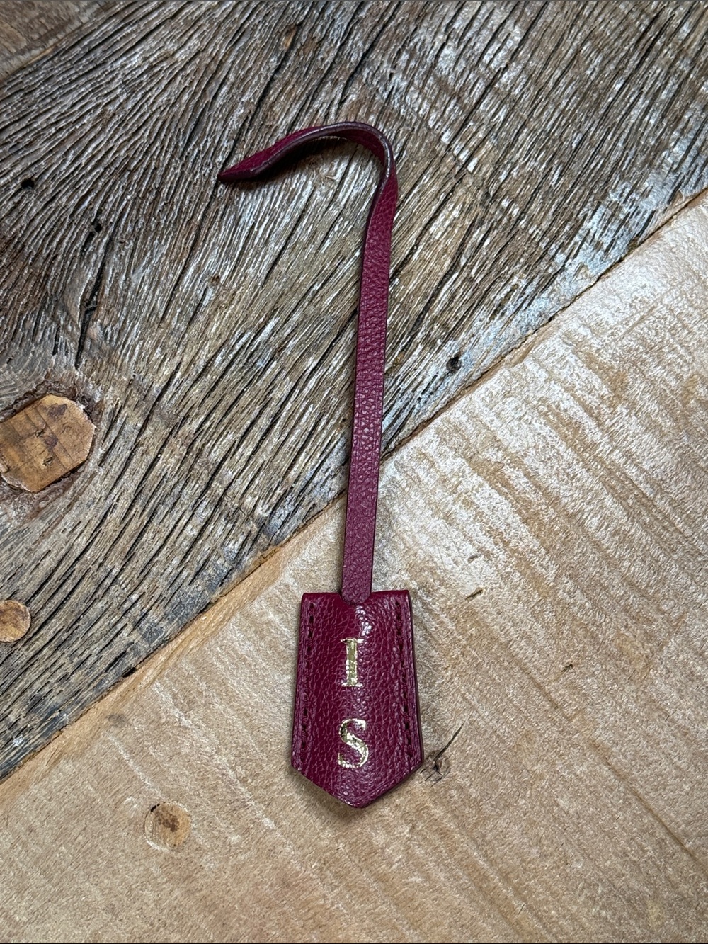 LOUIS VUITTON Red/Purple Empreinte Monogrammed Clochette Leather Maroon Burgundy